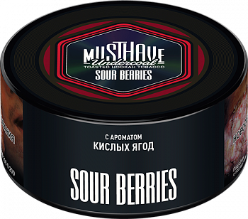 Табак Must Have Undercoal, 25гр "Sour Berries / Кислые ягоды"