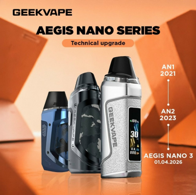 Geek Vape Aegis Nano 3 1600mAh (Midnight Dark)